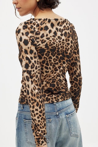 Top - Beige en Lichtbruin