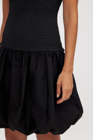 Strapless Jurk - Zwart