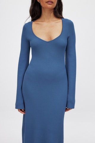 Lange Jurk - Hemelsblauw