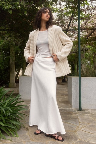 Oversized Blazer - Beige