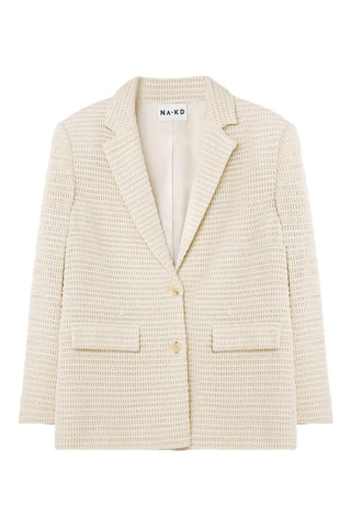 Oversized Blazer - Beige