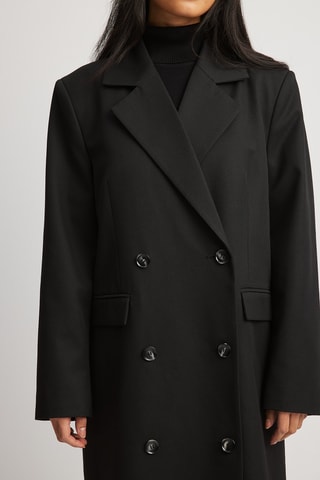 Trenchcoat Regular - Zwart