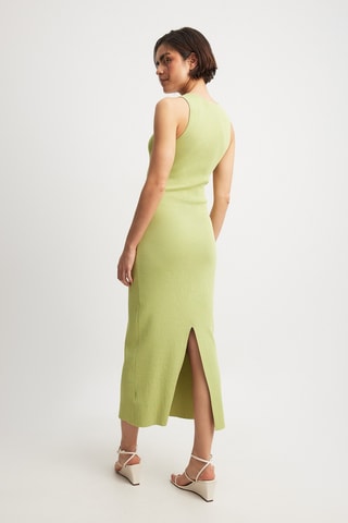 Midi-jurk - Lichtgroen
