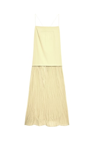 Lange Jurk - Zachtgeel