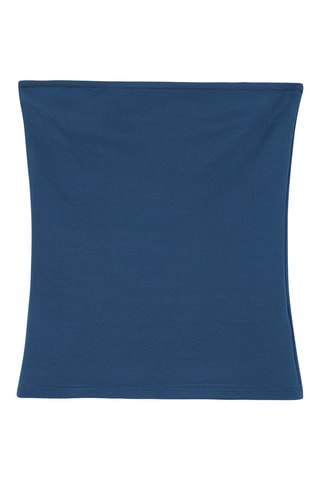 Strapless Top - Blauw