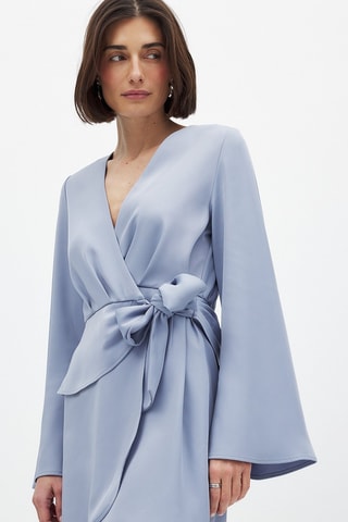 Wikkeljurk - Lichtblauw