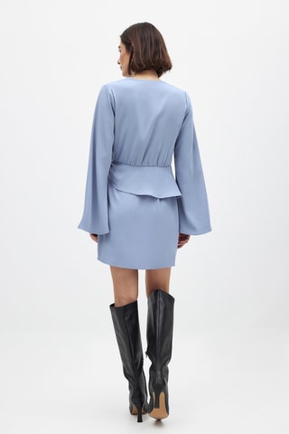 Wikkeljurk - Lichtblauw