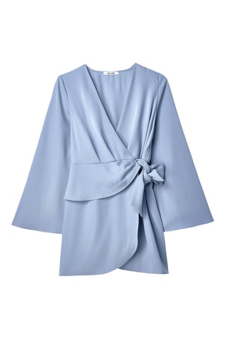 Wikkeljurk - Lichtblauw