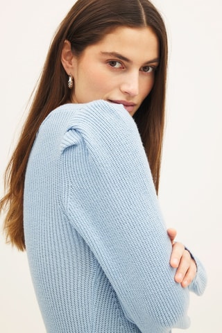 Trui-jurk - Lichtblauw