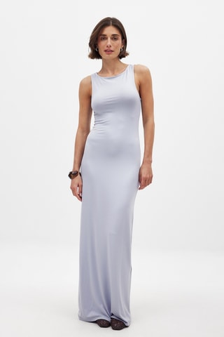 Lange Jurk - Lichtblauw
