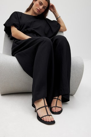 Sandalen met Hak - Zwart