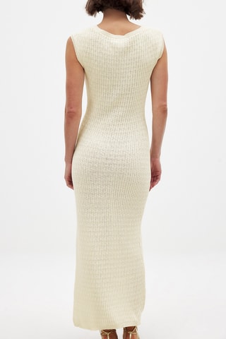 Lange Jurk - Ecru