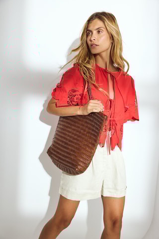 Blouse Regular Fit - Rood