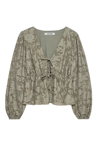 Blouse relaxed - Kaki