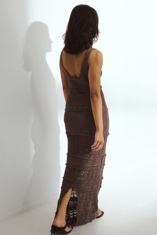 Lange Jurk - Bruin