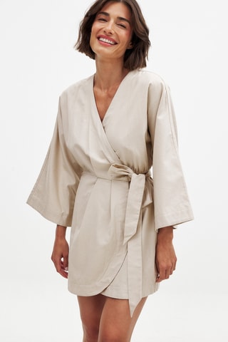 Wikkeljurk - Beige