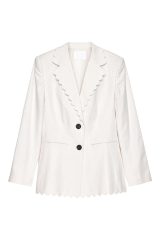 Linnen Blazer - Wit