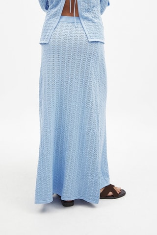 Lange Rok - Lichtblauw