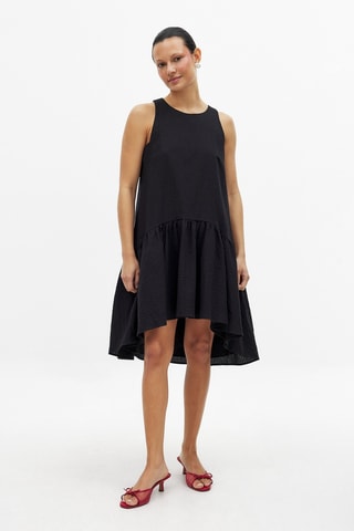 Trapeziumjurk - Zwart