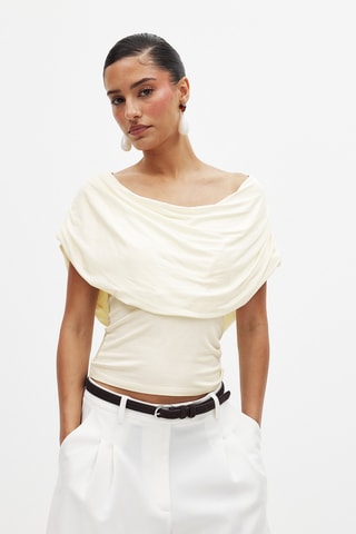 Top - Crèmekleurig