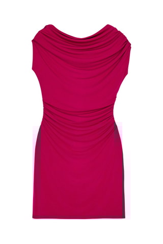 Nauwaansluitende Jurk - Fuchsia