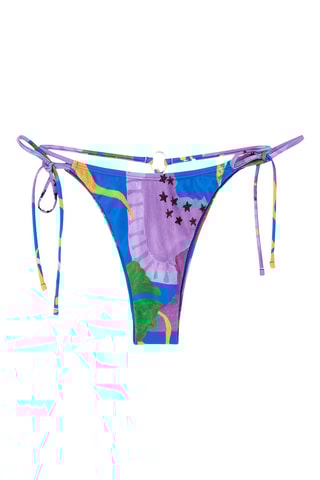 Bikinibroekje - Paars en Blauw