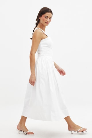 Midi-jurk - Wit