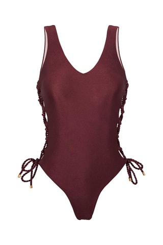 Fato de banho Barolo - Bordô