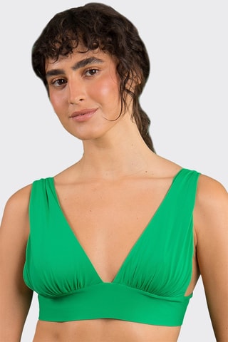 Parte de cima de biquíni Tambourine - Verde