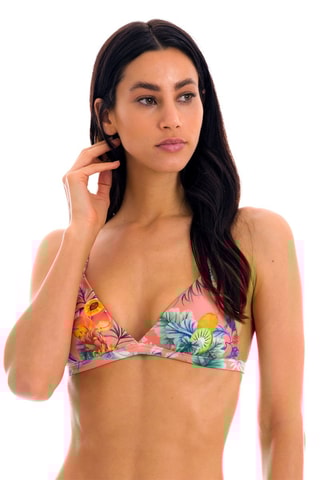 Soutien de biquíni Frutti - Rosa e azul