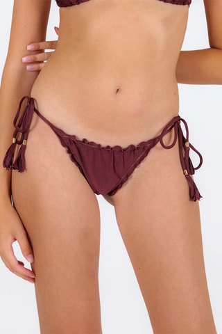 Parte de baixo de biquíni Barolo - Bordô