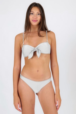 Parte de baixo de biquíni Shimmer - Branco