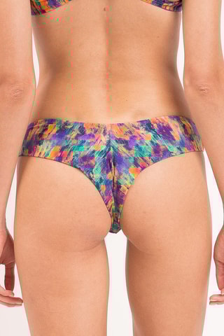Parte de baixo de biquíni Euphoria - Violeta e laranja