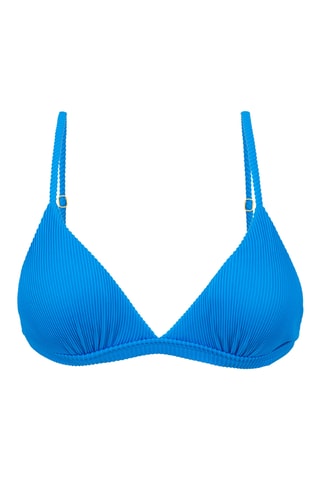 Parte de cima do biquíni Jacinto - Azul-cobalto