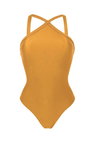 Fato de banho Damasco - Dourado