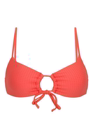 Parte de cima do biquíni Dots Tabata - Vermelho