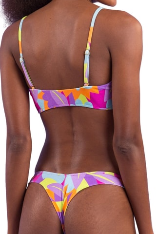 Parte de cima do biquíni Dreams - Fúcsia e violeta-claro