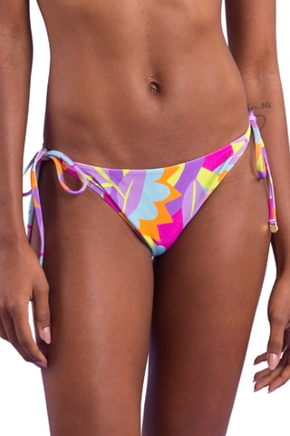 Parte de baixo de biquíni - Fúcsia e violeta-claro