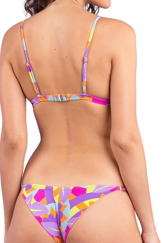 Parte de cima do biquíni - Fúcsia e violeta-claro
