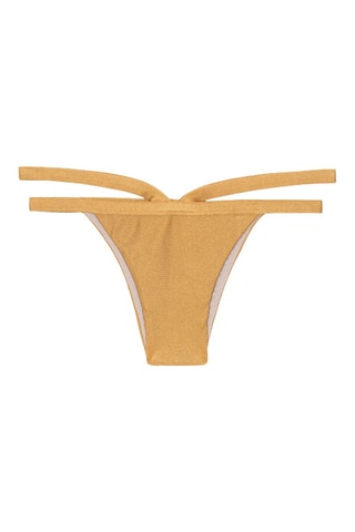 Parte de baixo de biquíni Gold - Dourado