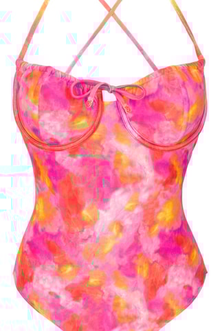 Fato de banho tie and dye Joyful - Rosa
