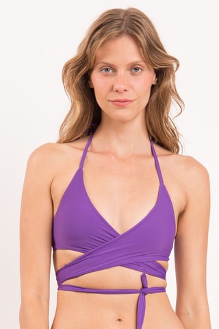 Parte de cima do biquíni Amuleto - Violeta