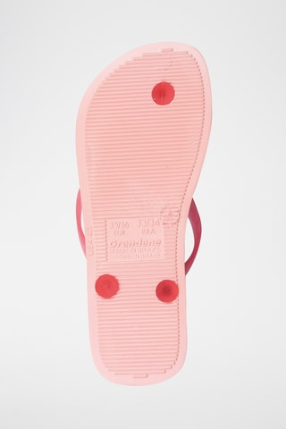 Chinelos de dedo light pink - Rosa