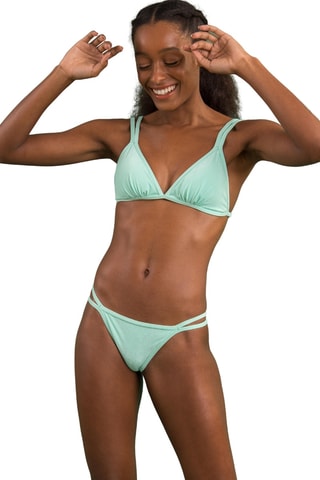 Parte de cima do biquíni Malibu - Verde-água