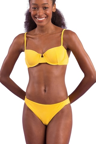 Parte de baixo de biquíni Malibu - Amarelo