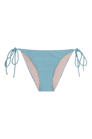 Parte de baixo de biquíni Mirante - Azul-celeste