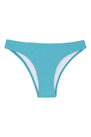 Parte de baixo de biquíni Orvalho - Azul-celeste