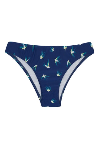 Parte de baixo de biquíni Seabird - Azul-marinho