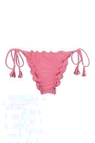 Parte de baixo de biquíni Shimmer - Rosa-velho