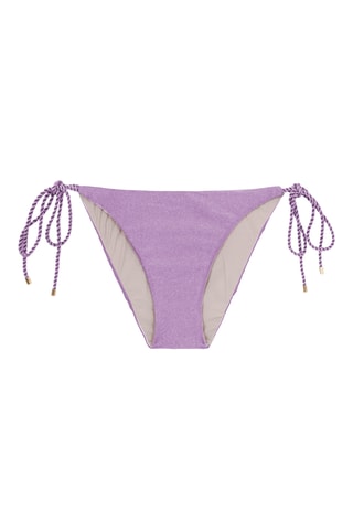 Parte de baixo de biquíni Shimmer - Violeta